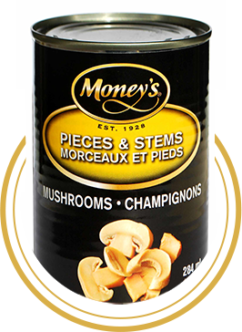 Money's Brand Mushrooms Pieces & Stems - Calkins & Burke