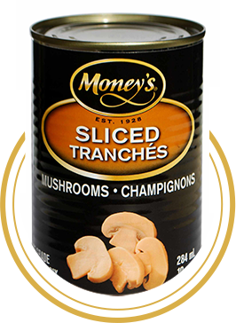 Money's Brand Mushrooms Sliced - Calkins & Burke